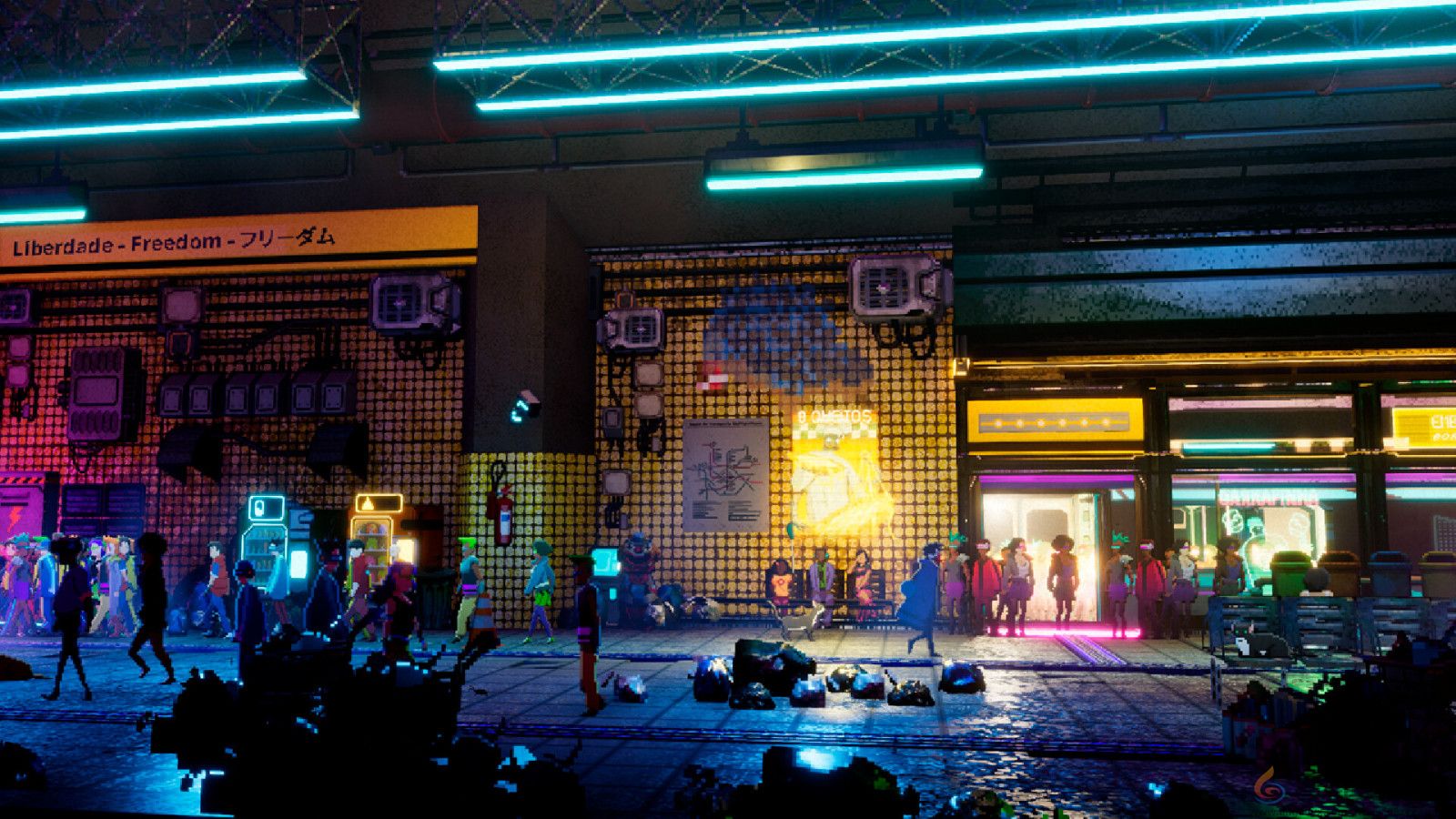 赛博朋克动作冒险游戏《Sky Dust》Steam页面 发行日期待定(图8) 赛博朋克动作冒险游戏《Sky Dust》Steam页面 发行日期待定(图8)