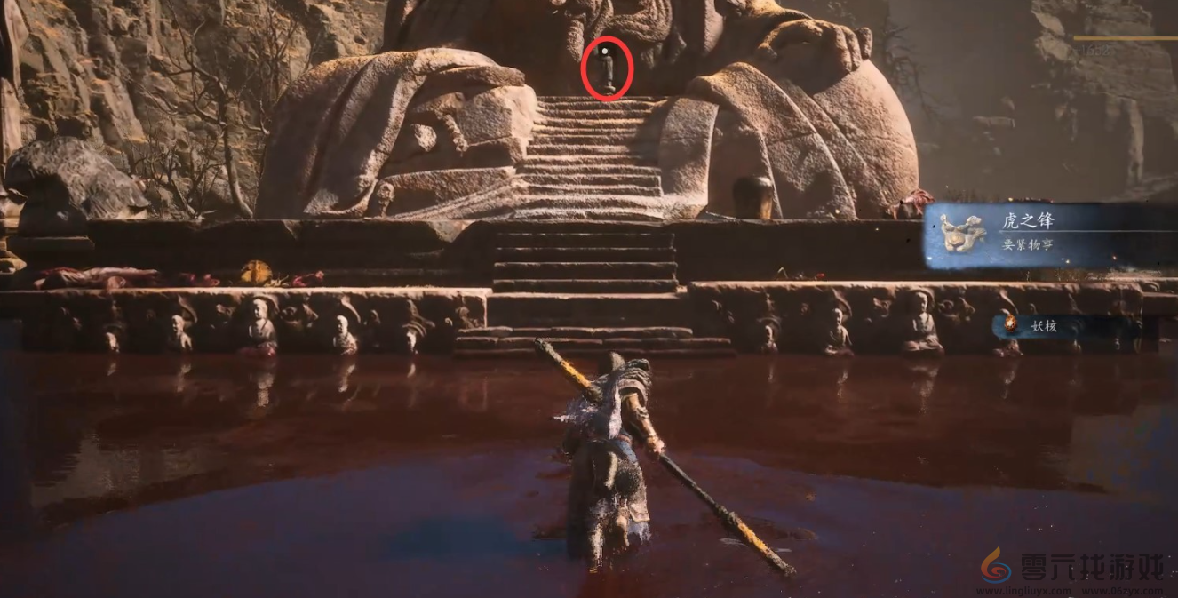 黑神话悟空第二回卧虎寺寺门怎么玩(图4) 黑神话悟空第二回卧虎寺寺门怎么玩(图4)