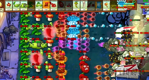 植物大战僵尸杂交版至尊VIP树桩挑战1怎么过(图6) 植物大战僵尸杂交版至尊VIP树桩挑战1怎么过(图6)