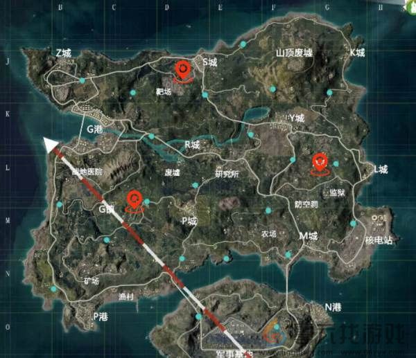 和平精英火力对决哪儿有铁门(图1)